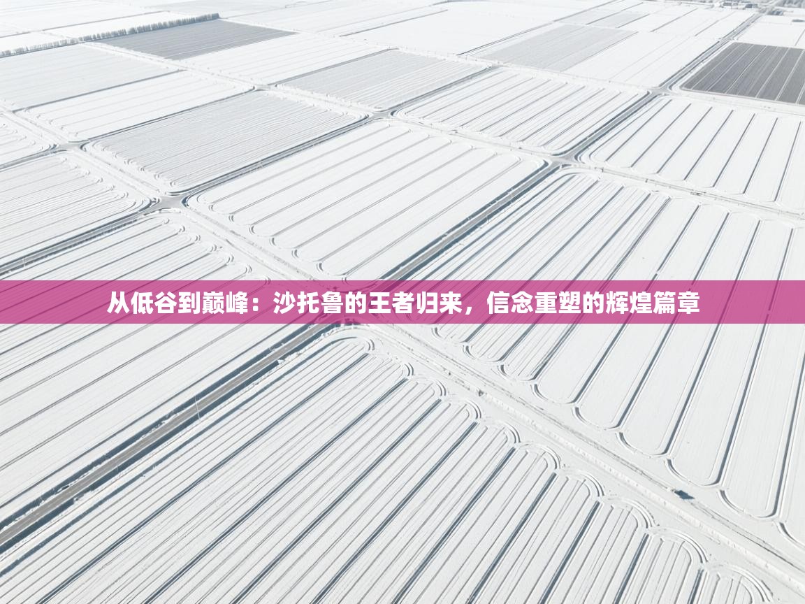 从低谷到巅峰：沙托鲁的王者归来，信念重塑的辉煌篇章